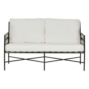 Sheffield Iron Outdoor Lounge, 2 Seater by Florabelle, a Outdoor Sofas for sale on Style Sourcebook