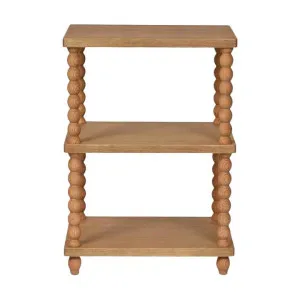 Bobbin Oak Timber Side Table, Natural by Florabelle, a Side Table for sale on Style Sourcebook