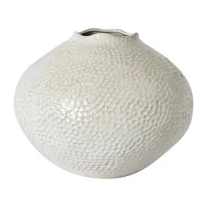Jaylen Ceramic Round Vase by Florabelle, a Vases & Jars for sale on Style Sourcebook