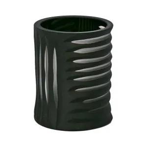 Hollis Glass Cylinder Vase, Small, Black by Florabelle, a Vases & Jars for sale on Style Sourcebook