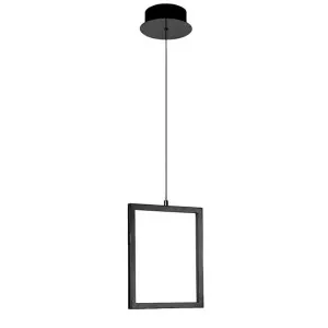 Dahli Metal LED Pendant Light, 1 Light, 3000K, Black by Vencha Lighting, a Pendant Lighting for sale on Style Sourcebook