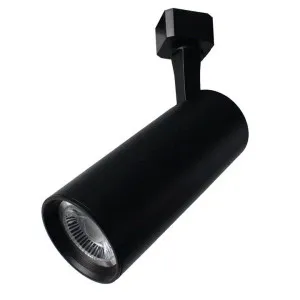 Scope Aluminium Single Circuit Track Spotlight, Black by Vencha Lighting, a Spotlights for sale on Style Sourcebook