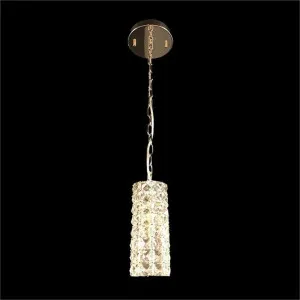 Cylia Asfour Crystal Pendant Light, Chrome by Vencha Lighting, a Pendant Lighting for sale on Style Sourcebook