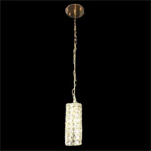 Cylia Asfour Crystal Pendant Light, Gold by Vencha Lighting, a Pendant Lighting for sale on Style Sourcebook