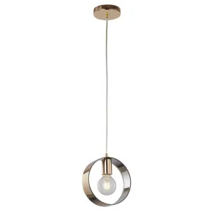 Galaxy Glass & Metal Pendant Light, Gold by Vencha Lighting, a Pendant Lighting for sale on Style Sourcebook