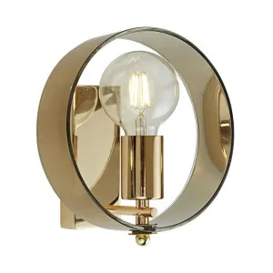 Galaxy Glass & Metal Wall Light, Gold by Vencha Lighting, a Wall Lighting for sale on Style Sourcebook