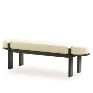 Jahoda 1.6m New Elm Bench - Natural Linen by Interior Secrets - AfterPay Available by Interior Secrets, a Benches for sale on Style Sourcebook