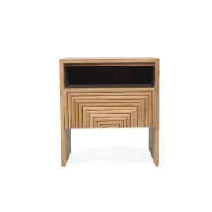 Leonardo Bedside Table - Natural by Abide Interiors, a Bedside Tables for sale on Style Sourcebook