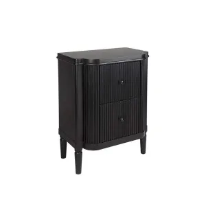 Arienne Large Bedside Table - Black by CAFE Lighting & Living, a Bedside Tables for sale on Style Sourcebook