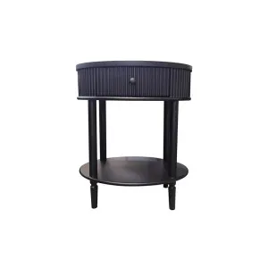 Arienne Bedside Table - Small Black by CAFE Lighting & Living, a Bedside Tables for sale on Style Sourcebook