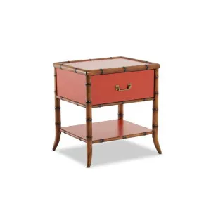 Bordeaux Bedside Table - Tamarillo by Wisteria, a Bedside Tables for sale on Style Sourcebook