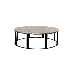 Bowie Marble Coffee Table - Medium Grey by CAFE Lighting & Living, a Coffee Table for sale on Style Sourcebook