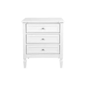 Claremont Bedside Table - Large White by CAFE Lighting & Living, a Bedside Tables for sale on Style Sourcebook