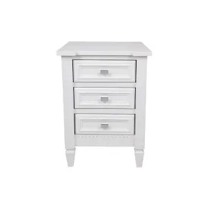 Claremont Bedside Table - Small White by CAFE Lighting & Living, a Bedside Tables for sale on Style Sourcebook