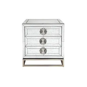 Roxbury Mirrored Bedside Table by CAFE Lighting & Living, a Bedside Tables for sale on Style Sourcebook