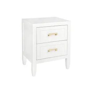 Sorrento White Bedside Table - Small by CAFE Lighting & Living, a Bedside Tables for sale on Style Sourcebook