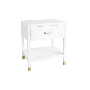 Guild Large Bedside Table - Gold by Canvas & Sasson, a Bedside Tables for sale on Style Sourcebook