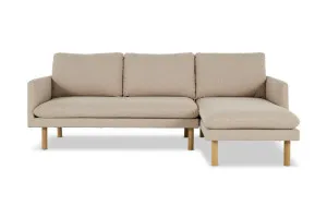Frankie Right Chaise Sofa, Beige, by Lounge Lovers by Lounge Lovers, a Sofas for sale on Style Sourcebook