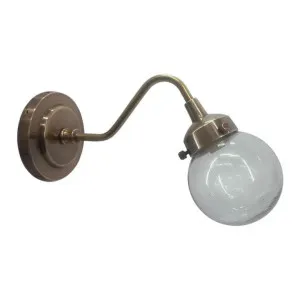 Beacon Brass Outdoor Wall Light, Antique Brass by Emac & Lawton, a Outdoor Lighting for sale on Style Sourcebook