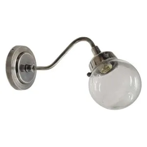 Beacon Brass Outdoor Wall Light, Antique Silver by Emac & Lawton, a Outdoor Lighting for sale on Style Sourcebook