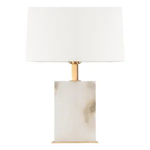 Roco Alabaster Base Table Lamp by Emac & Lawton, a Table & Bedside Lamps for sale on Style Sourcebook