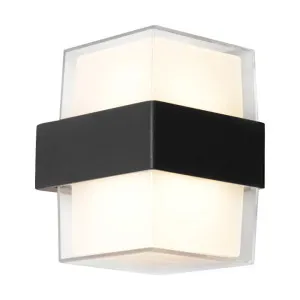 Haast IP65 Indoor / Outdoor LED Wall Light, CCT, Black by Cougar Lighting, a Outdoor Lighting for sale on Style Sourcebook