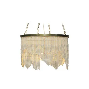 Saint Kitts Beaded Chandelier by Wisteria, a Pendant Lighting for sale on Style Sourcebook