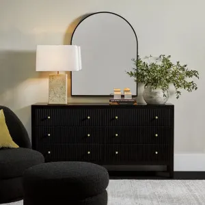 Adele 6 Drawer Chest - Black by CAFE Lighting & Living, a Cabinets, Chests for sale on Style Sourcebook