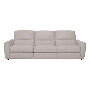 Portland 3 Seater Recliner Sofa in Belfast Beige by OZ Design, a Sofas for sale on Style Sourcebook