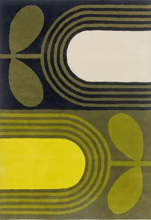 Orla Kiely Striped Tulip Seagrass by Rug Addiction, a Contemporary Rugs for sale on Style Sourcebook