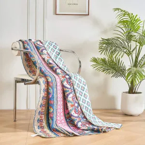 Classic Quilts St Clair Multi Throw by null, a Throws for sale on Style Sourcebook