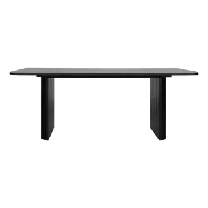Gabino Dining Table 210 x 105cm in Black by OzDesignFurniture, a Dining Tables for sale on Style Sourcebook