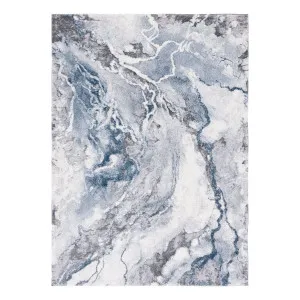 Mineral 222 Rug 240x330cm in Blue by OzDesignFurniture, a Contemporary Rugs for sale on Style Sourcebook