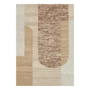 Summit Orb Rug 155x225cm in Beige/Tan/Cream by OzDesignFurniture, a Contemporary Rugs for sale on Style Sourcebook