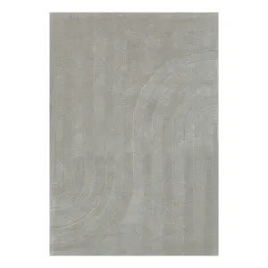 Summit Trail Rug 155x225cm in Light Grey by OzDesignFurniture, a Contemporary Rugs for sale on Style Sourcebook