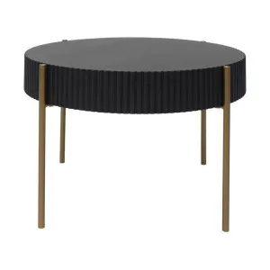 Glassaugh Wood & Metal Round Coffee Table, 60cm by Want GiftWare, a Coffee Table for sale on Style Sourcebook