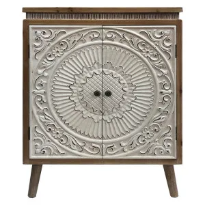 Balnain Wooden 2 Door Side Cabinet by Want GiftWare, a Storage Units for sale on Style Sourcebook