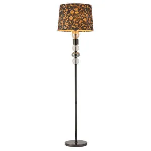 Aurelia Iron & Glass Base Floor Lamp by Lexi Lighting, a Floor Lamps for sale on Style Sourcebook