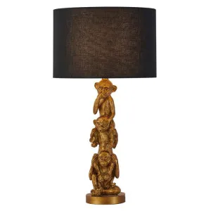 Sage Three Wise Mokey Table Lamp by Lexi Lighting, a Table & Bedside Lamps for sale on Style Sourcebook