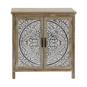 Emporium Mandala Wooden 2 Door Side Cabinet by Want GiftWare, a Storage Units for sale on Style Sourcebook