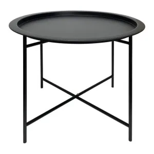 Lochview Iron Round Tray Top Side Table by Want GiftWare, a Side Table for sale on Style Sourcebook