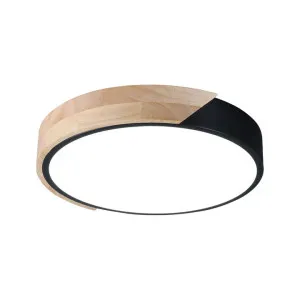 Celestia LED Flush Mount Ceiling Light, CCT, Small, Black by Lexi Lighting, a Spotlights for sale on Style Sourcebook