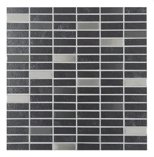 Metalgres Silver Plus Mosaic Gloss Glaze by Beaumont Tiles, a Mosaic Tiles for sale on Style Sourcebook