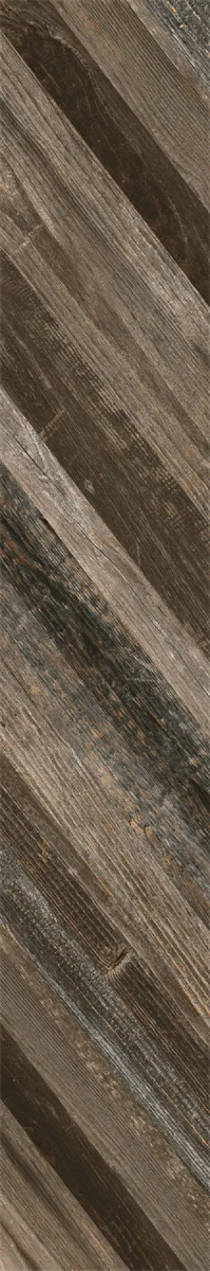 Artwood Choc Brown Chevron Right H Rect Matt Tile by Beaumont Tiles, a Timber Look Tiles for sale on Style Sourcebook