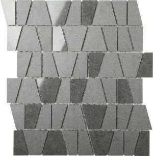 Steel Grey Castle Matt Unglazed Mosaic Tile by Beaumont Tiles, a Mosaic Tiles for sale on Style Sourcebook