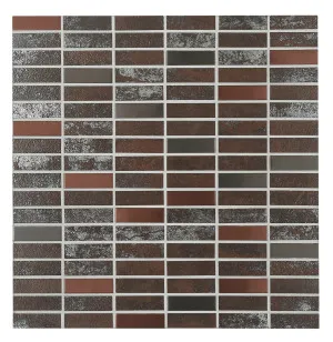 Metalgres Iron Plus Mosaic Gloss Glaze by Beaumont Tiles, a Mosaic Tiles for sale on Style Sourcebook