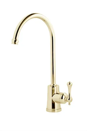 Georgian Sink Mixer 210 Brass Gold by Bastow, a Kitchen Taps & Mixers for sale on Style Sourcebook
