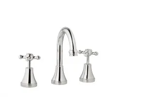 Georgian 3 Piece Basin Set Chrome by Bastow, a Bathroom Taps & Mixers for sale on Style Sourcebook
