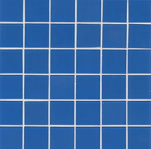 Island Azure Blue Glass Gloss Mosaic by Beaumont Tiles, a Mosaic Tiles for sale on Style Sourcebook