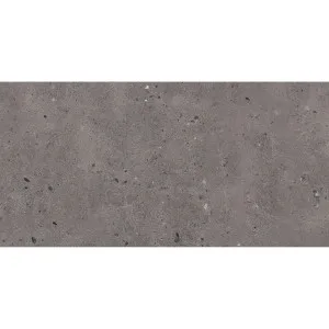 Nova Dark Grey Matt Tile by Beaumont Tiles, a Terrazzo Look Tiles for sale on Style Sourcebook
